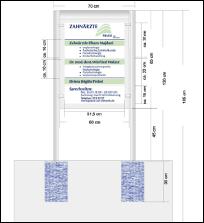 Schilder, Fahrzeugbeschriftung, Autobeschriftung, Praxisschilder, Bauschilder